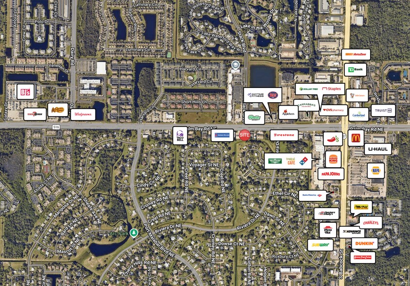 More Photos Of 1490 NE Palm Bay Rd, Palm Bay Land For Lease