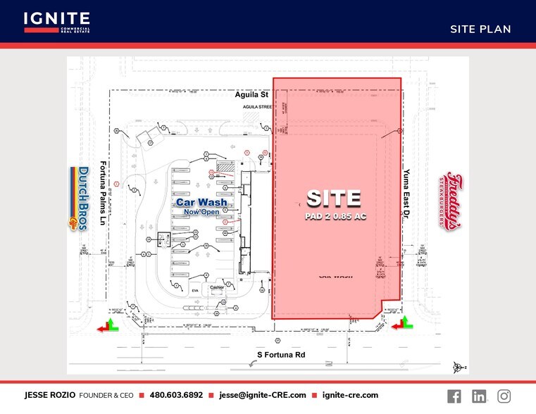More Photos Of NWC Fortuna Rd & 35th, Yuma Freestanding For Lease