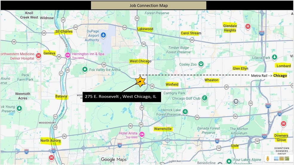 More Photos Of 275 E Roosevelt Rd, West Chicago Land For Sale