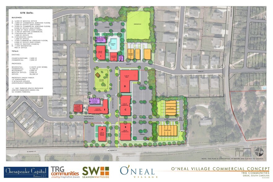 More Photos Of 100-106 Wicker Park Ave, Greer Storefront Retail Office For Lease