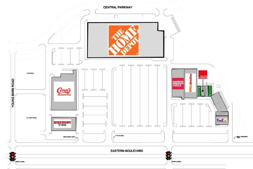 More Photos Of 2232-2430 Eastern Blvd, Montgomery Unknown For Lease