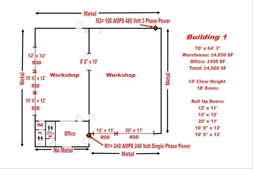 More Photos Of 1017-1023 N Maple Ave, Fresno Warehouse For Sale