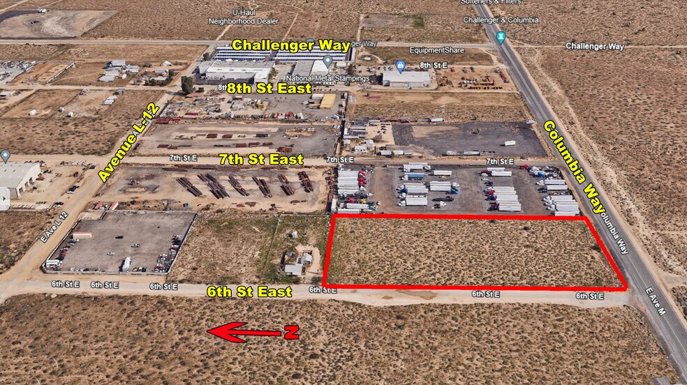 Primary Photo Of NEC of Columbia Way and 6th St East, Lancaster Land For Lease