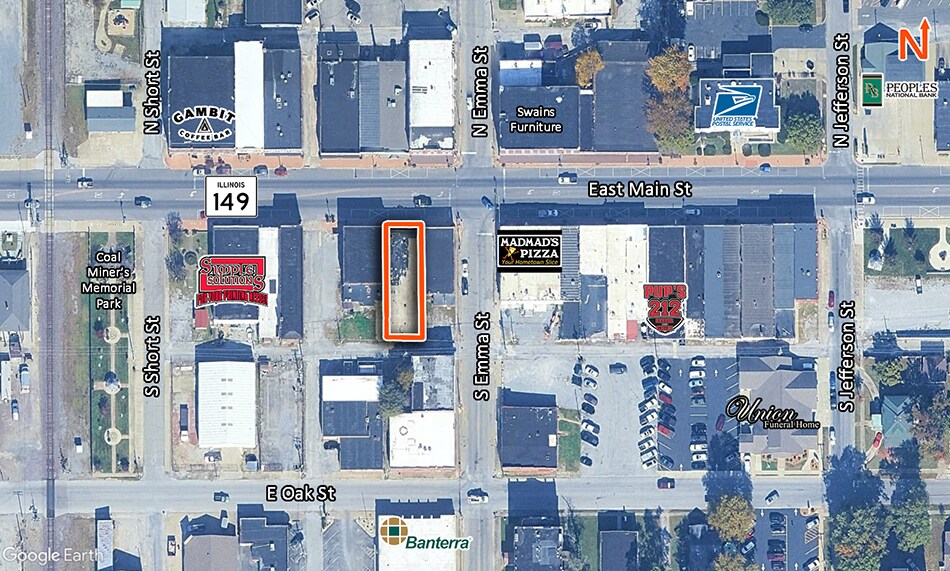 More Photos Of 126 E Main St, West Frankfort Restaurant For Sale