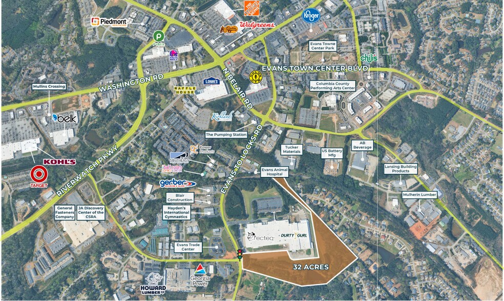 More Photos Of 4301 Evans To Locks Rd, Evans Land For Sale