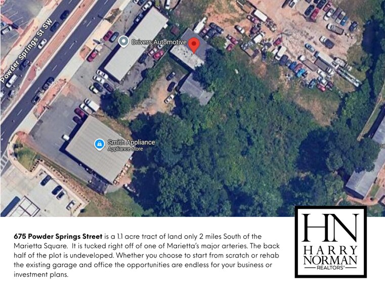 Primary Photo Of 675 Powder Springs St, Marietta Specialty For Sale