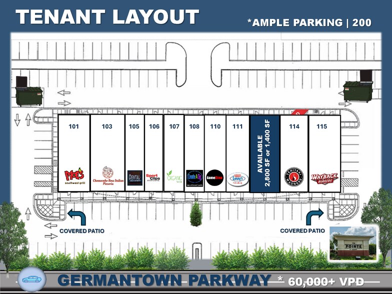 More Photos Of 465 N Germantown Pky, Cordova Unknown For Lease