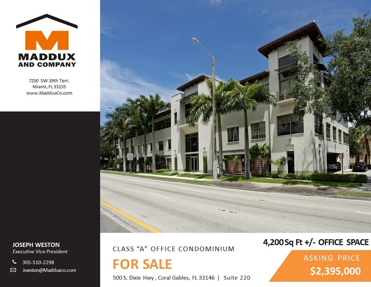 More Photos Of 500 S Dixie Hwy, Coral Gables Office For Lease