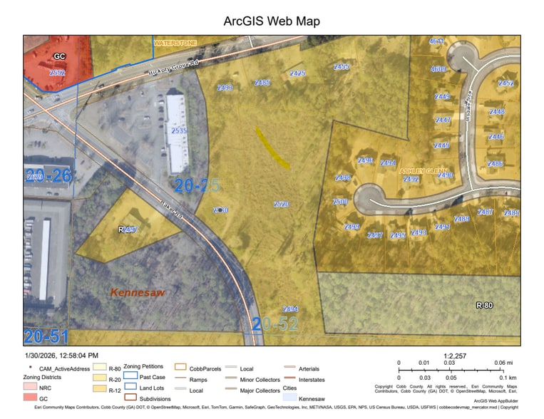 More Photos Of 2530 Baker Rd NW, Acworth Land For Sale