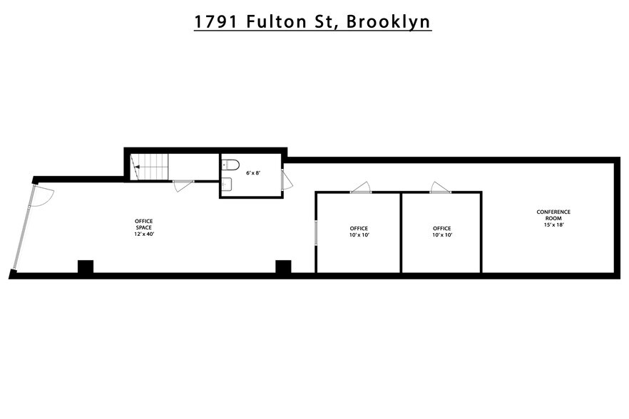 More Photos Of 1791 Fulton St, Brooklyn Storefront Retail Residential For Lease