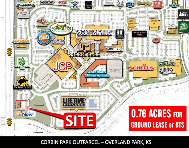 More Photos Of 13761 Metcalf Ave, Overland Park Land For Lease