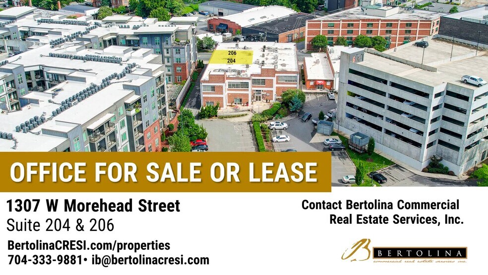 Primary Photo Of 1307 W Morehead St, Charlotte Office For Sale