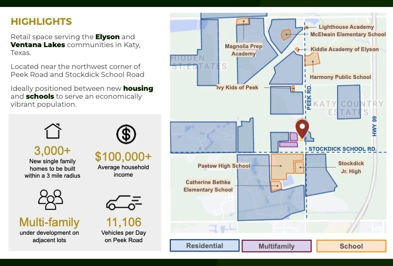 More Photos Of 5125 Peek Rd, Katy Storefront For Lease
