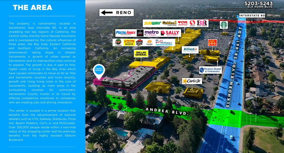 More Photos Of 5205-5243 Elkhorn Blvd, Sacramento Unknown For Lease