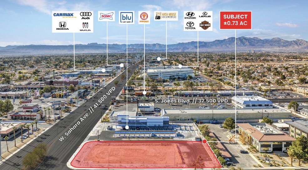 Primary Photo Of 5950 W Sahara Ave, Las Vegas Land For Lease