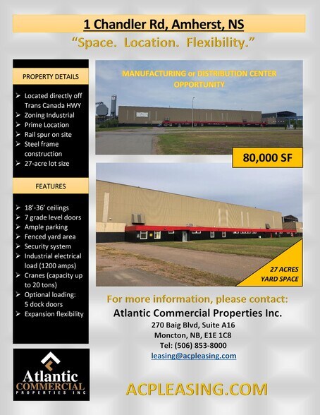 More Photos Of 1 Chandler Rd, Amherst Distribution For Sale