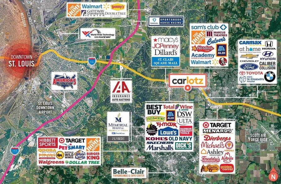 More Photos Of 1807 W Hwy 50, Fairview Heights Auto Dealership For Sale