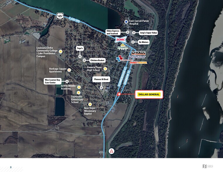 More Photos Of 105 Moore St, Lake Providence Freestanding For Sale