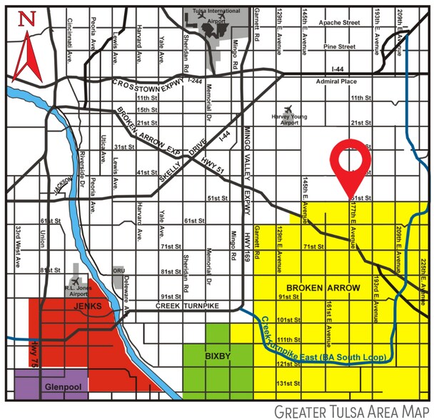 More Photos Of S 177th Ave & 51st E, Tulsa Land For Sale