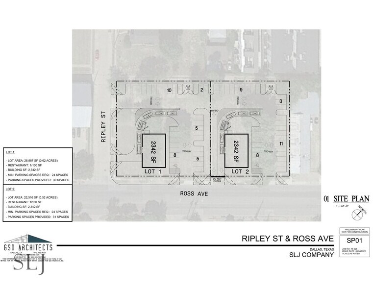 More Photos Of 4201 Ross Ave, Dallas Land For Lease