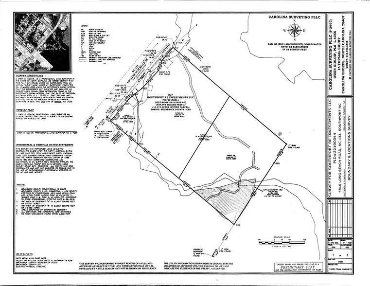 More Photos Of 4810 SE Long Beach Rd, Southport Land For Sale