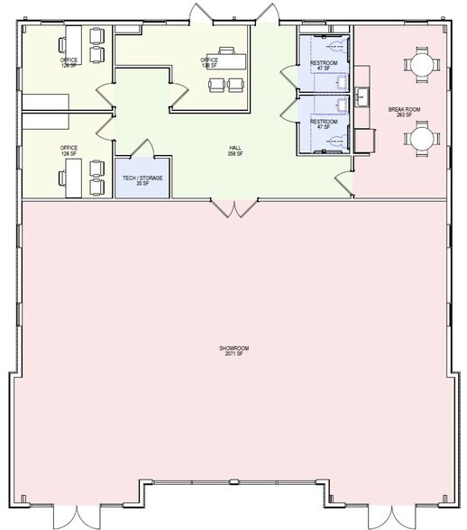 More Photos Of 5647 KPE Way, Tyler Storefront Retail Office For Sale