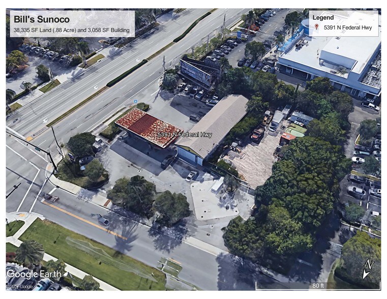 More Photos Of 5391 N Federal Hwy, Pompano Beach Service Station For Sale