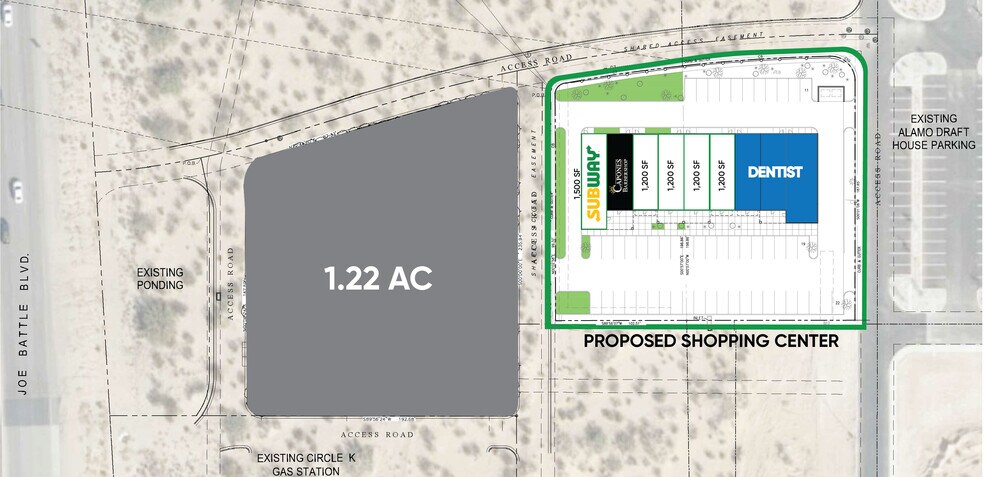 More Photos Of 1416 Joe Battle Blvd, El Paso Freestanding For Lease