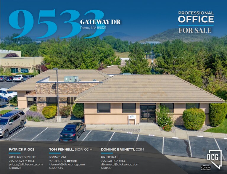 Primary Photo Of 9533 Gateway Dr, Reno Office For Sale