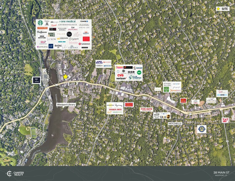 More Photos Of 38 Main St, Westport Storefront For Lease