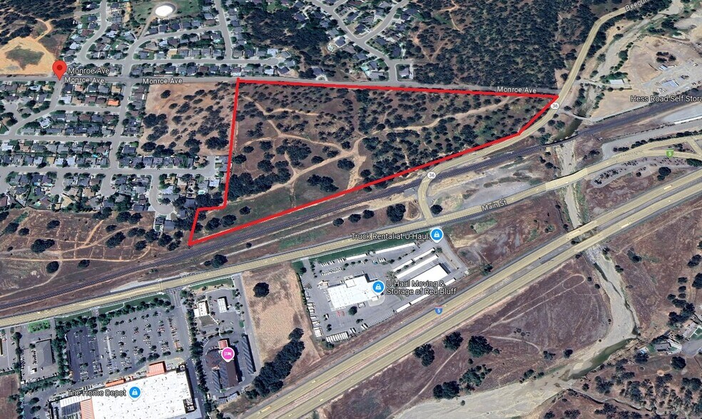 More Photos Of Monroe Ave @ Highway 36W, Red Bluff Land For Sale