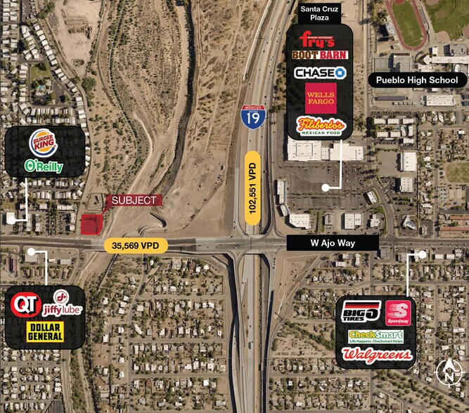 More Photos Of 1202 W Ajo Way, Tucson Land For Sale