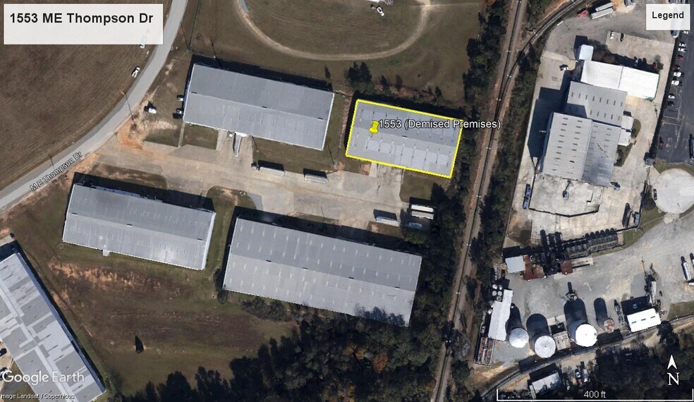 1553 ME Thompson Dr, Valdosta, GA 31601 Industrial For Lease