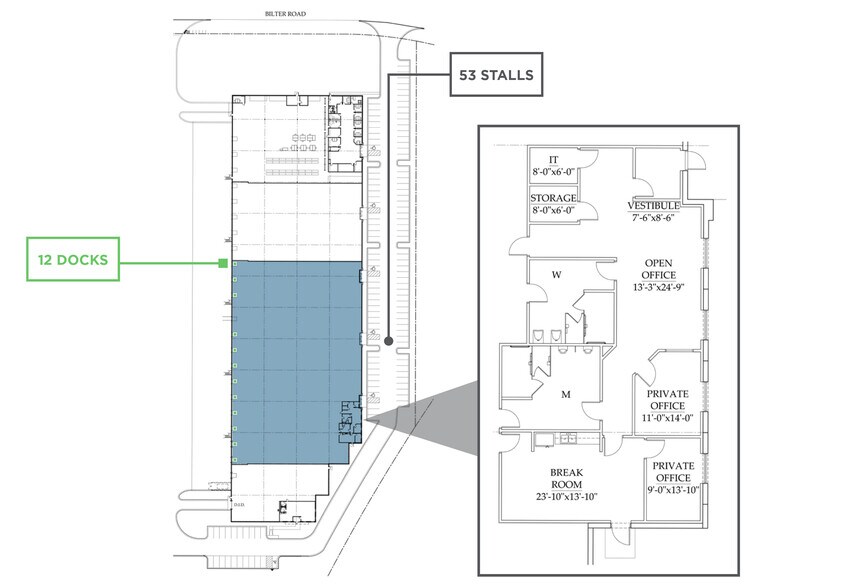 More Photos Of 1207 Bilter Rd, Aurora Distribution For Lease