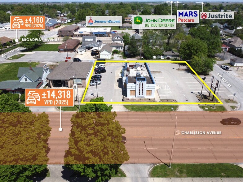 More Photos Of 1000 Charleston Ave, Mattoon Fast Food For Sale