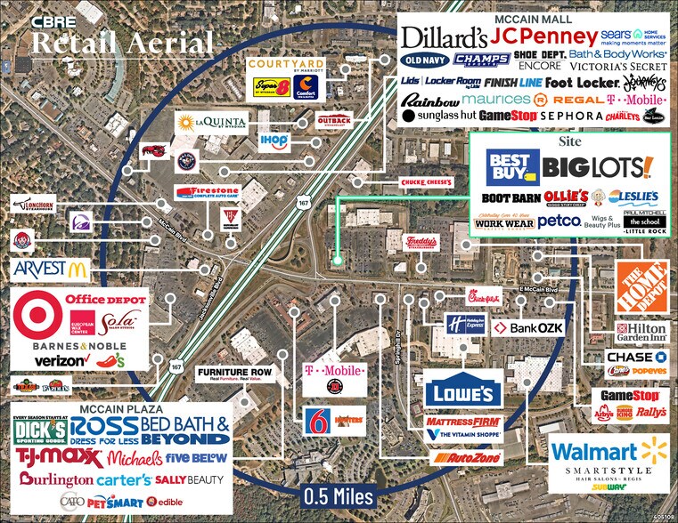 More Photos Of 4201-4281 E McCain Blvd, North Little Rock Freestanding For Lease