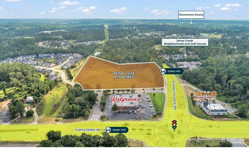 More Photos Of 3950 Evans To Locks Rd, Evans Land For Sale