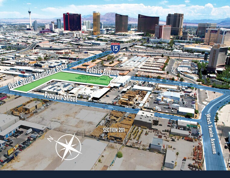 More Photos Of 3520 Spring Mountain Rd, Las Vegas Land For Sale