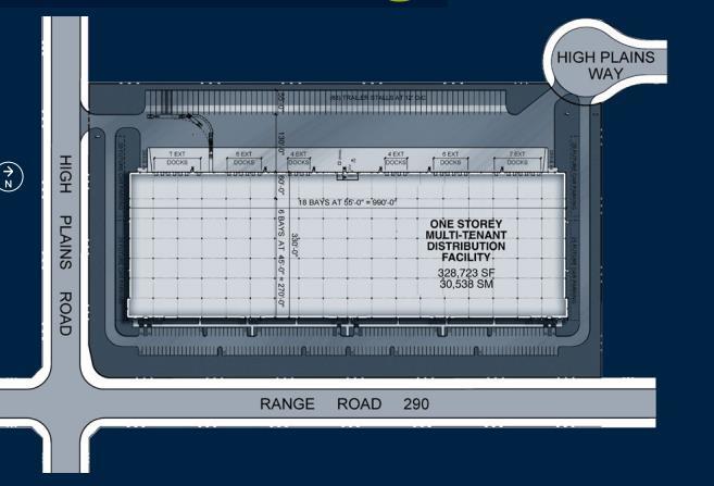 More Photos Of 260238 High Plains Way, Rocky View No 44 Distribution For Lease
