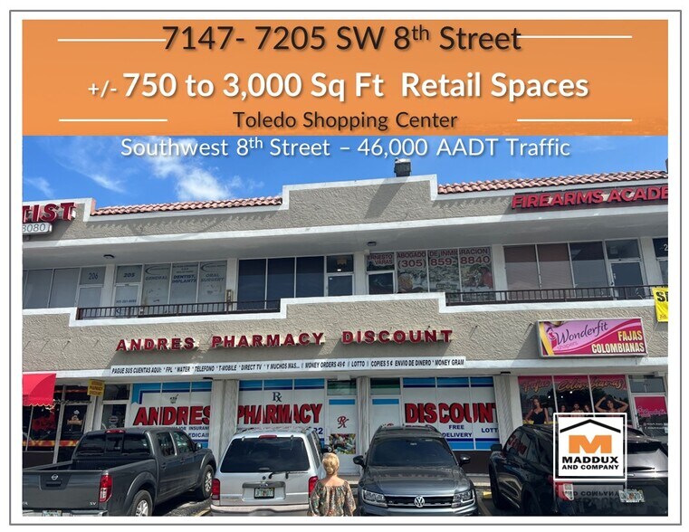 More Photos Of 7147 SW 8th St, Miami Unknown For Lease
