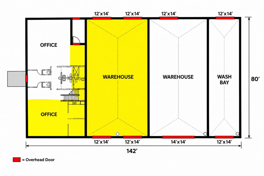 More Photos Of 14360 James Rd, Rogers Light Manufacturing For Lease