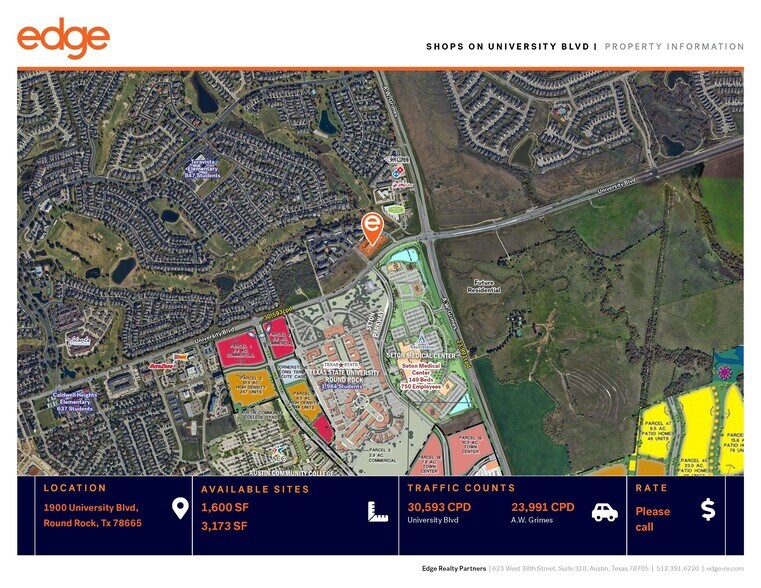 More Photos Of 1900 University Blvd, Round Rock Freestanding For Sale