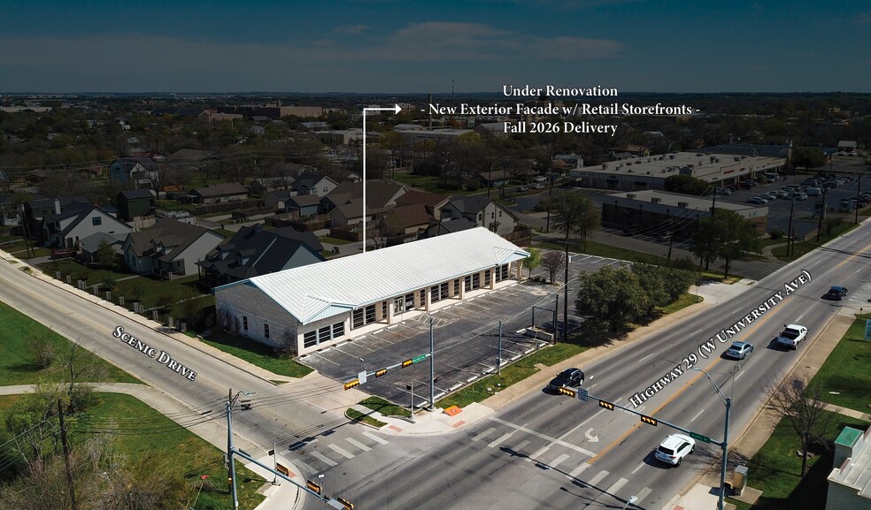 More Photos Of 805 W University Ave, Georgetown Storefront For Lease