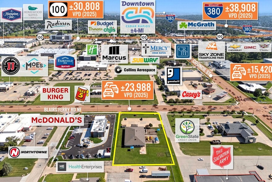 Primary Photo Of 1350 Blair's Ferry Rd NE, Cedar Rapids Daycare Center For Lease