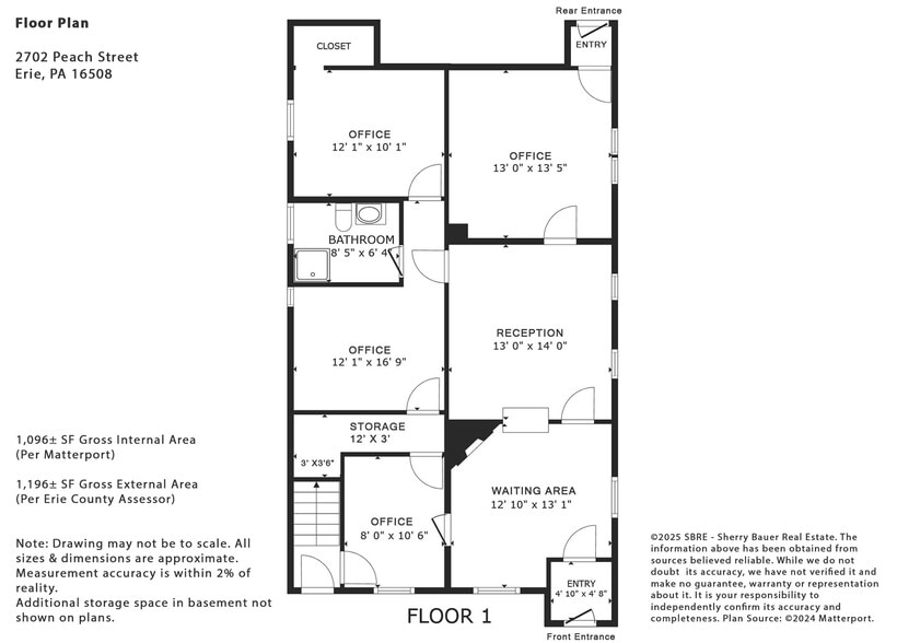 More Photos Of 2702-2704 Peach St, Erie Office Residential For Lease