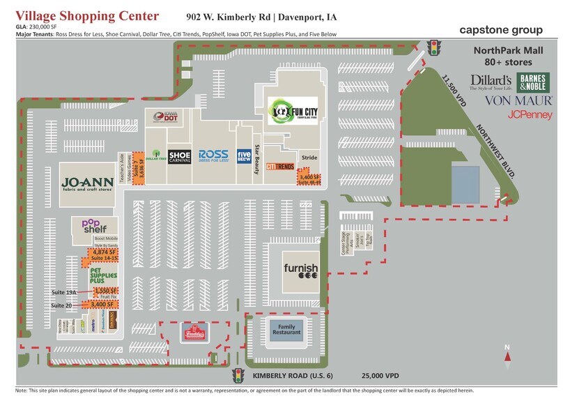 More Photos Of 902 W Kimberly Rd, Davenport General Retail For Sale