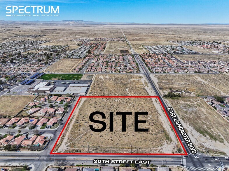 More Photos Of 20th St E & Lancaster Blvd, Lancaster Land For Sale