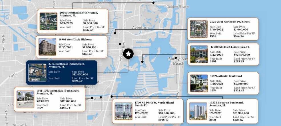 More Photos Of 2785 NE 183rd St, Aventura Land For Sale