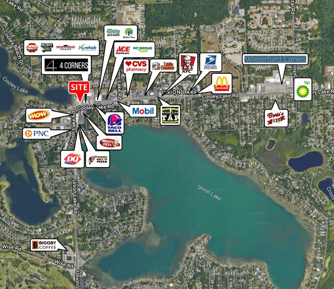 More Photos Of 8200 Cooley Lake Rd, White Lake Township Freestanding For Lease