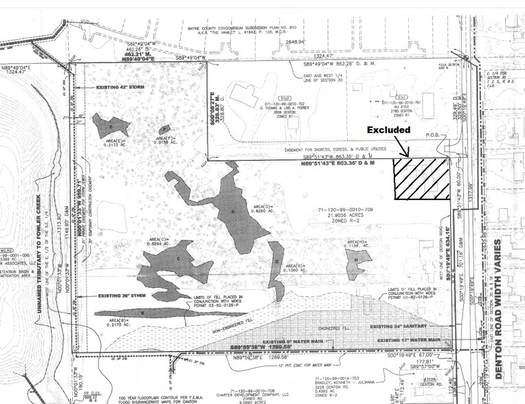 More Photos Of 00 Denton Rd, Canton Township Land For Sale